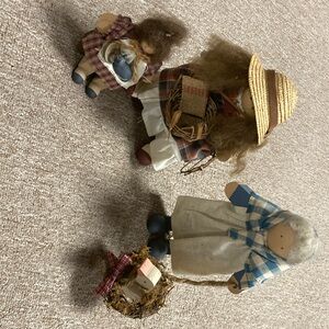 Vintage Lizzie High Dolls.